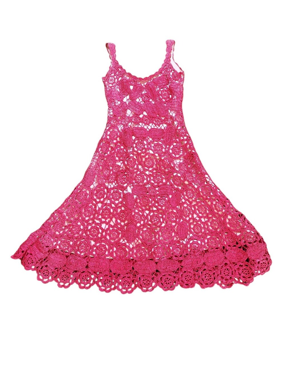 Rare Tracy Reese Gilmore Girls Lorelai Crochet Dress Size 6 - Picture 7 of 14